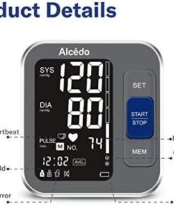 Alcedo Blood Pressure Monitor Upper Arm